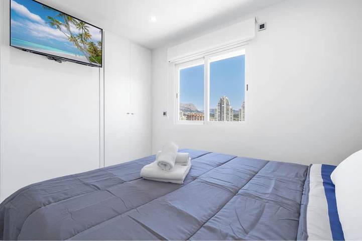 Appartement entier, 20th floor apartment with front sea view in Benidorm, Costa Blanca