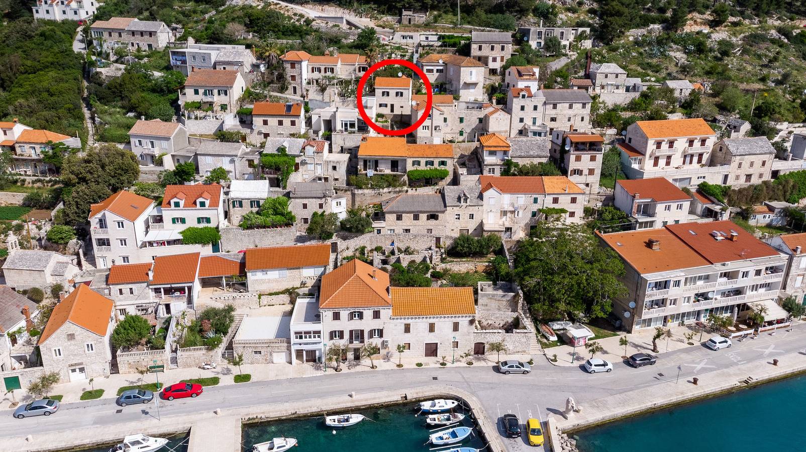3-Zimmer-Haus mit Terrasse und Meerblick Pucisca, Brac K-14003 in Pucisca, Brac