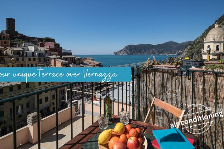 Glamping per 2 persone, con balcone/terrazza alle Cinque Terre