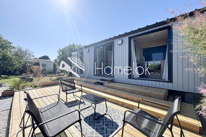 Location de vacances pour 6 personnes, avec terrasse et jardin, adapté aux familles dans Plage de Port Fontaine-Lomener