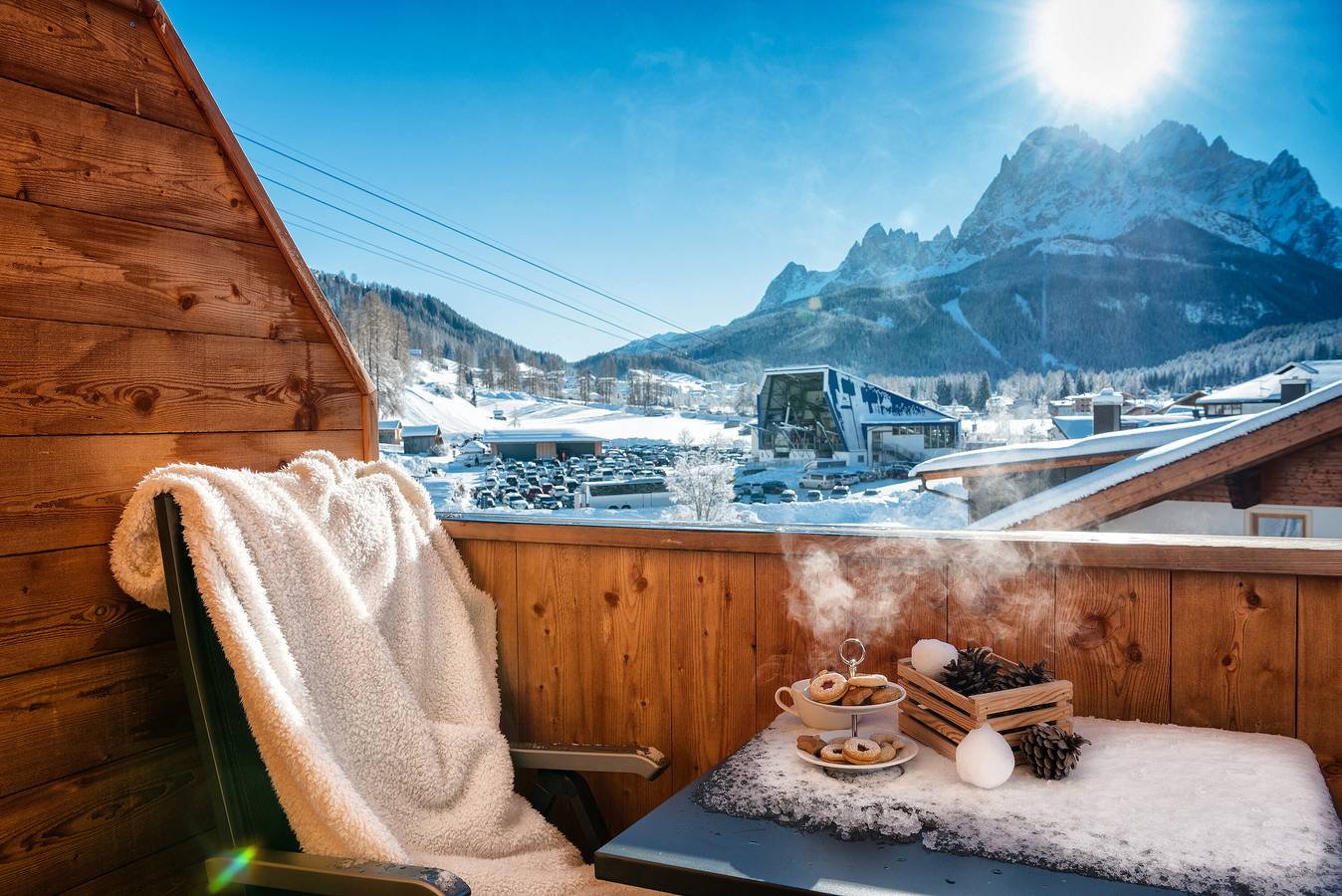 Appartement entier, Appartement 'Chalet Rudana B pour 2 personnes' avec vue sur la montagne, jardin commun et Wi-Fi in Sesto, Sud-Tyrol