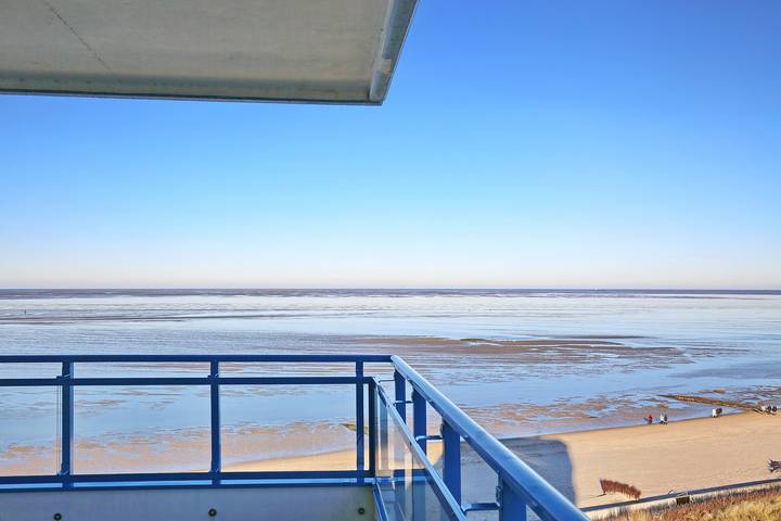 Appartement de vacances entier, Appartement de vacances pour 2 personnes avec balcon in Fkk Strand Duhnen, Cuxhaven