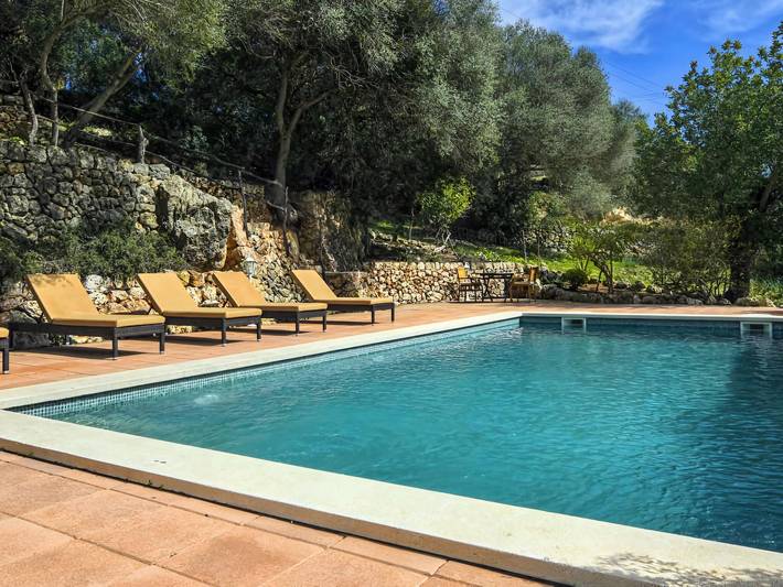 Finca in Santa María mit Salzwasserpool in Santa Maria del Cami, Mallorca Inselmitte