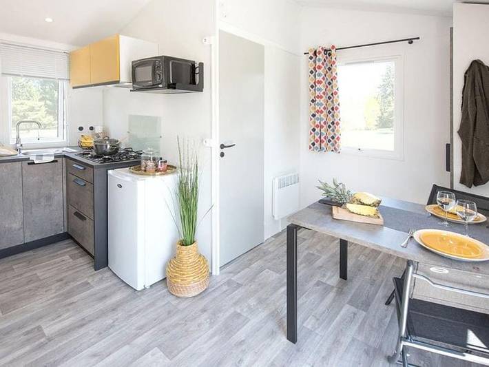 Camping de la Plage - Mobilheim 2 personen - 1 Zimmer in Damgan, Côte des Mégalithes