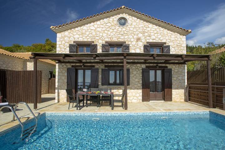 Villa für 6 Personen, mit Pool und Garten auf Lefkada - 2