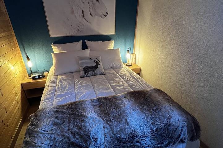 Ganze Wohnung, Appartement 6 Personnes, 1 Chambres Avec vue sur les Pistes de Lamongie in La Mongie, Bagnères-de-Bigorre