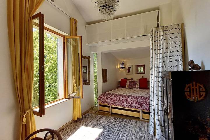 Maison D'architecte Indépendante Dans un Jardin Avec vue Remarquable in Cotignac, Brignoles region