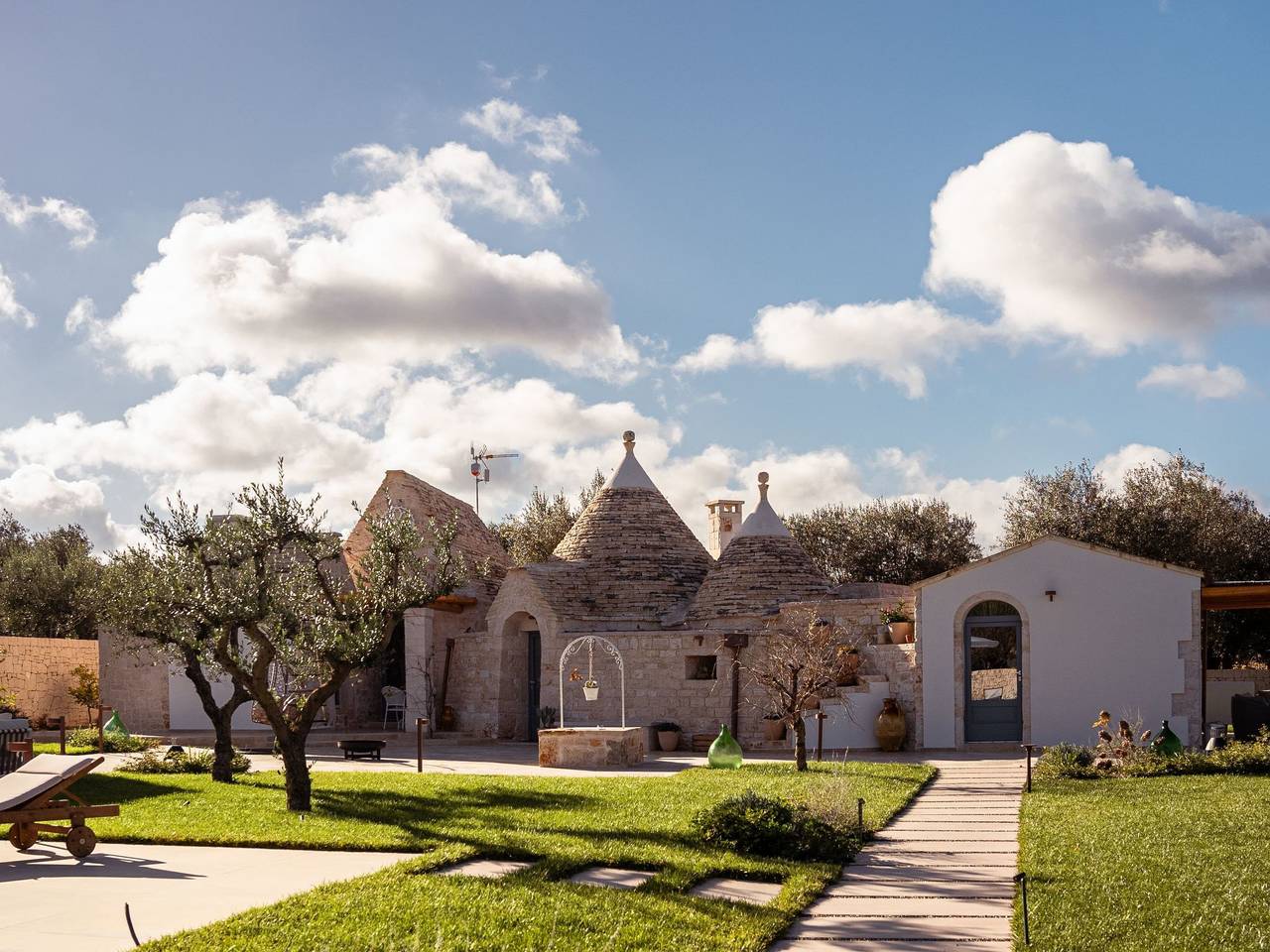 Trulli der Venus in Castellana Grotte, Region de Bari