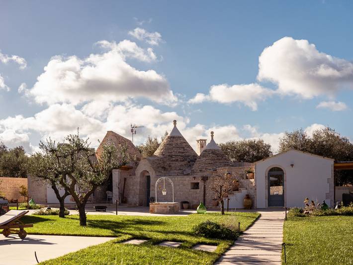 Trulli der Venus in Castellana Grotte, Region de Bari