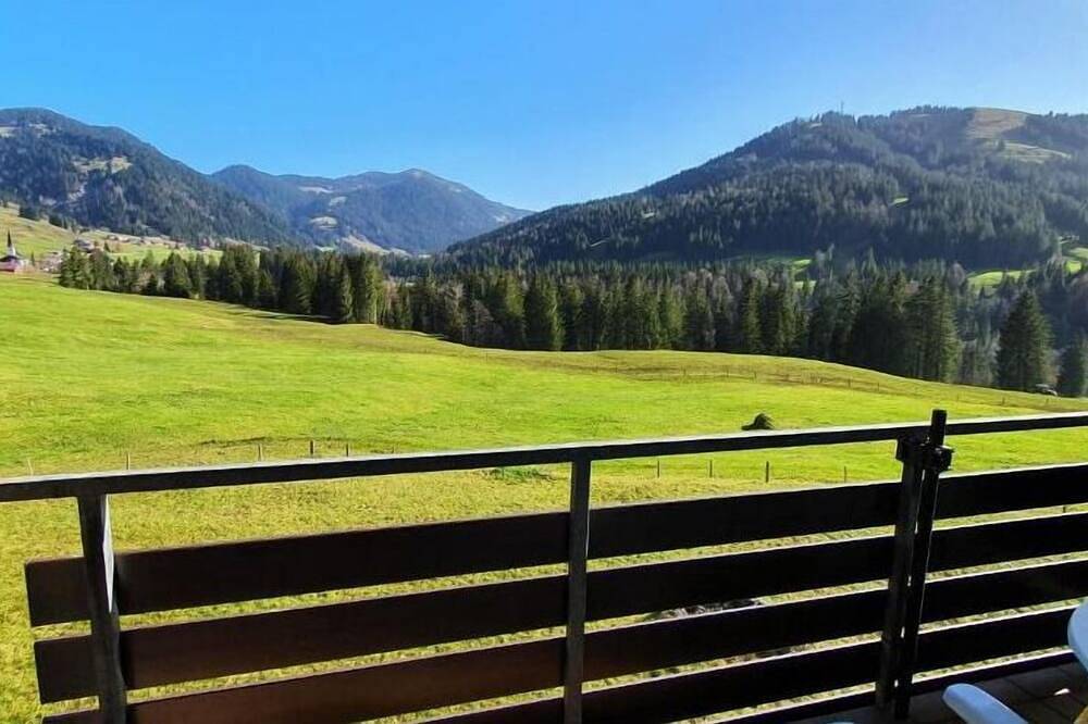 Geheel appartement, 1-room apartment with mountain view on the ski slope with Wifi, Netflix, Prime in Balderschwang, Zwaben (Bayern)