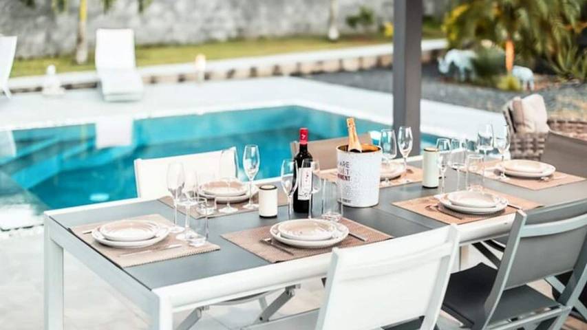 Gîte pour 7 personnes, avec jardin et piscine à Lamentin (Guadeloupe) - 2