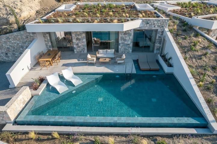 Cottage pour 6 personnes, avec piscine ainsi que vue et jardin