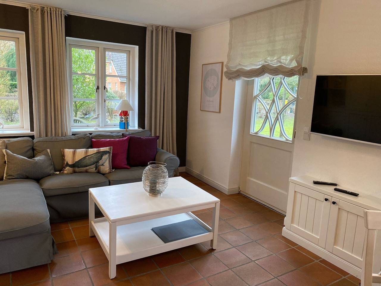 Ganze Ferienwohnung, Farnweg 7 (Haus West) in Wyk auf Föhr (Stadt), Wyk auf Föhr