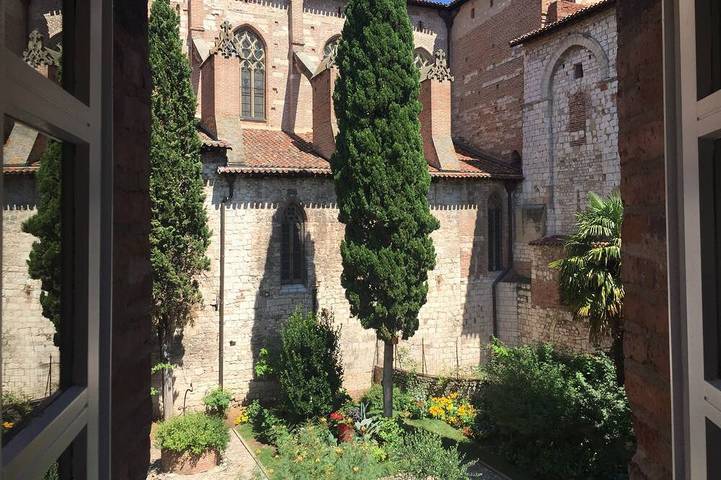 Appartement de vacances pour 3 personnes, avec jardin