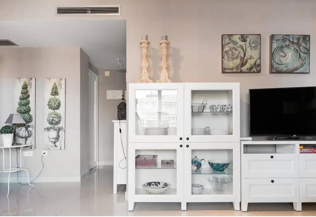 Ganze Wohnung, Apartment 'Denia Living' mit Meerblick, Wlan und Klimaanlage in El Palmar, Costa Blanca