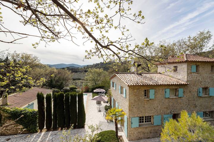 Gîte pour 10 personnes, avec piscine à Callas - 2