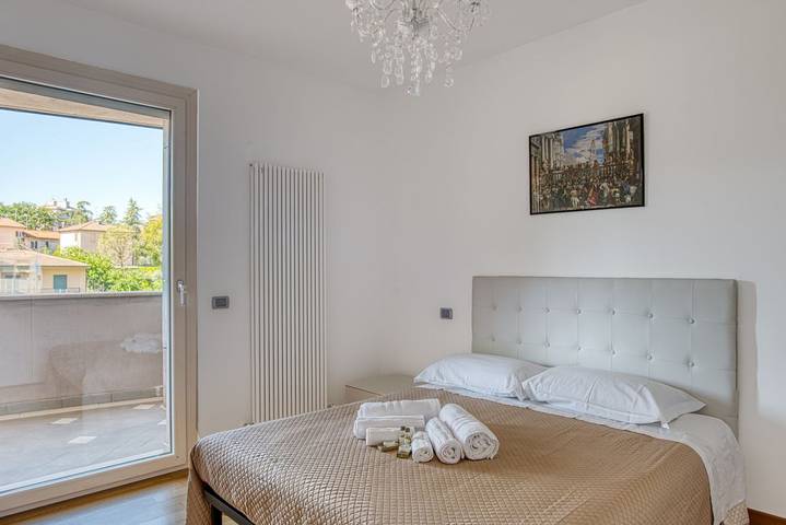 Apartamento entero, Apartamento de vacaciones para 6 personas con balcón/terraza in Perugia, Provincia de Perugia