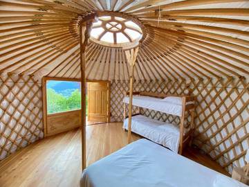 Cottage pour 4 personnes, avec jardin et vue à Eygliers