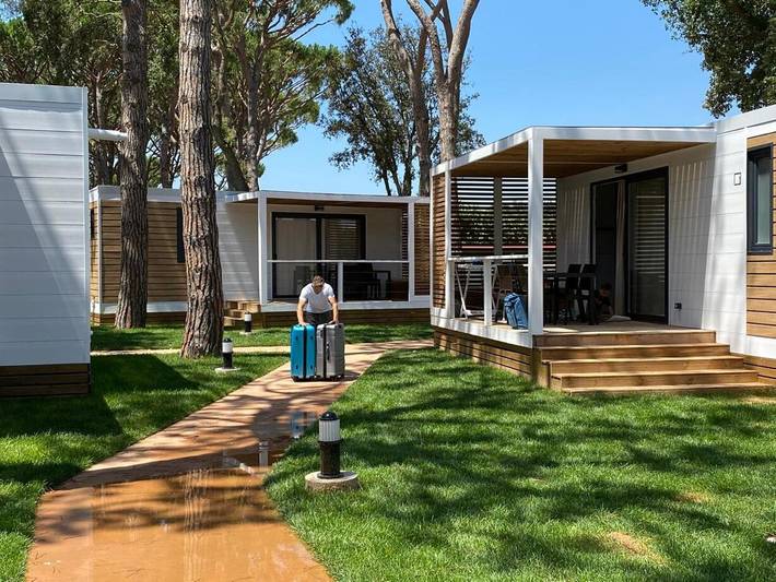 Camping pour 7 personnes, avec jacuzzi et piscine ainsi que jardin et bassin pour enfant à Platja d'Aro - 3
