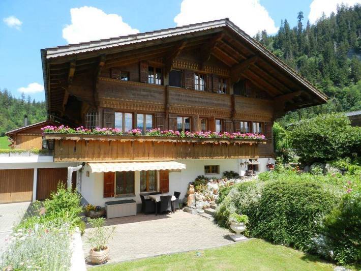 Vakantiewoning voor 3 personen, met Balkon en Terras in Zweisimmen