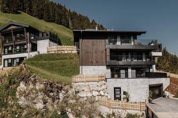 Ferienhaus für 6 Personen, mit Balkon und Garten sowie Sauna in Hüttschlag