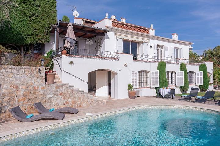 Maison de vacances pour 9 personnes, avec jardin, animaux acceptés à Vallauris
