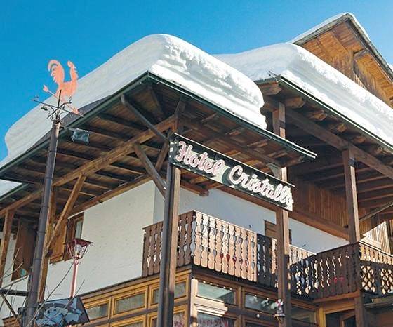 Hotel Cristallo in Courmayeur, Alpes valaisannes