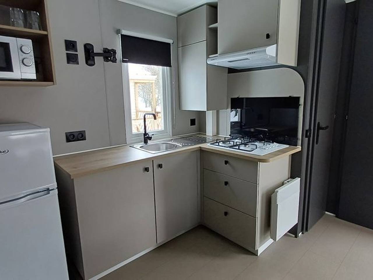 Mobilheim mit Terrasse in Langogne für 4 Personen in Langogne, Zentralmassiv