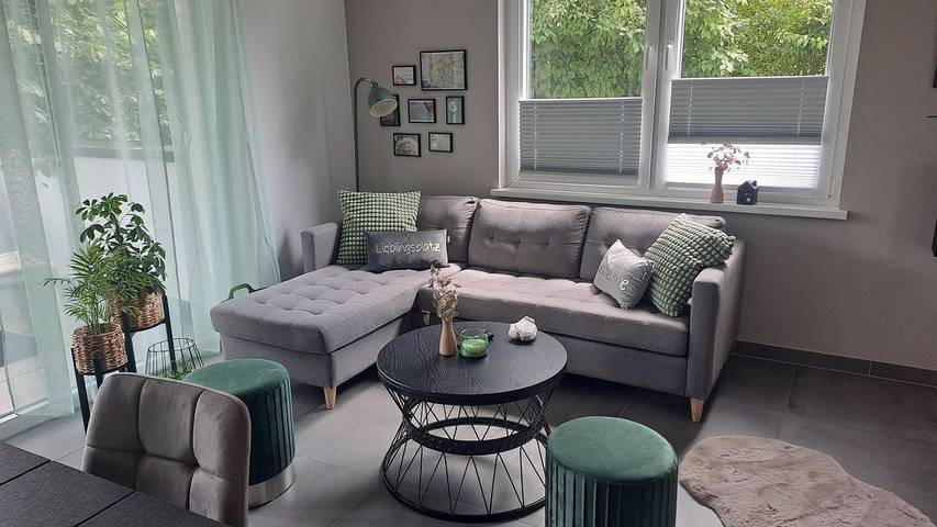 Ferienwohnung für 3 Personen, mit Whirlpool und Balkon sowie Sauna und Garten, kinderfreundlich - 1