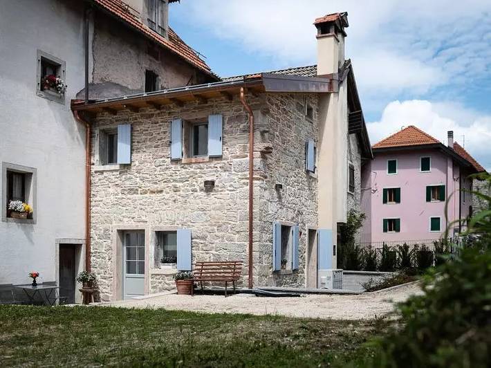 Ferienhaus für 3 Personen, mit Pool und Sauna sowie Garten in Venetien