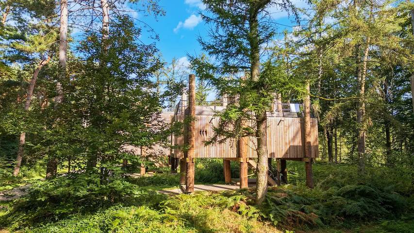 Ferienhaus mit Meerblick für 5 Personen, mit Pool und Sauna sowie Terrasse in Belgien