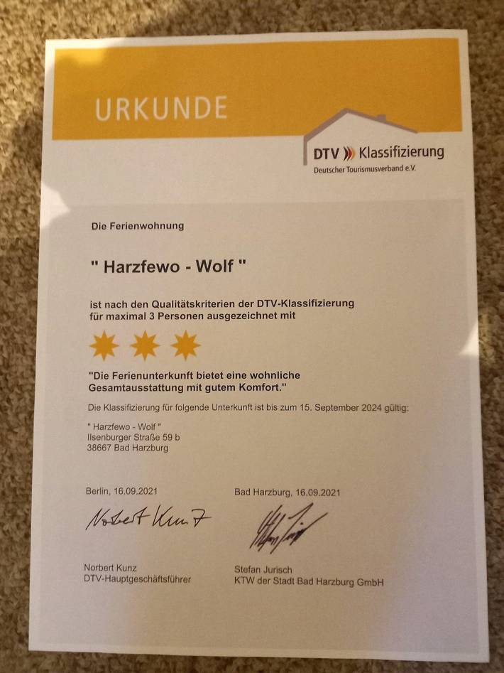 Ferienwohnung für 3 Personen, mit Balkon in Bad Harzburg - 4