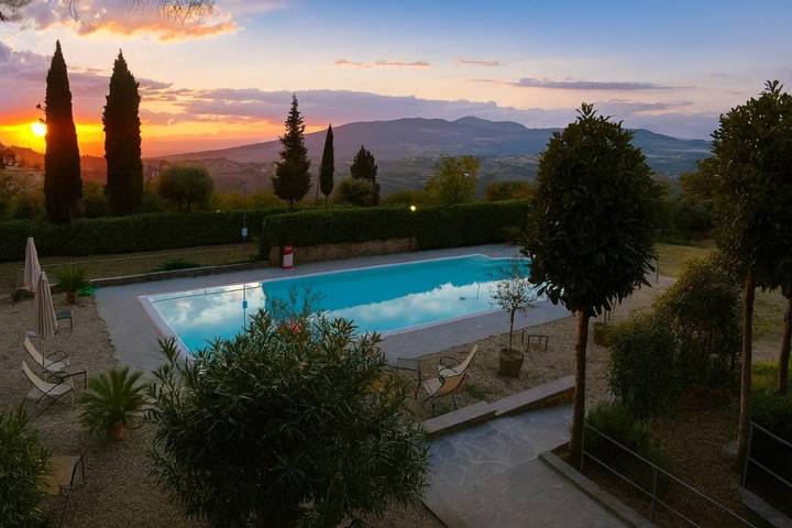 Hôtel pour 2 personnes, avec jardin et piscine à Fiesole