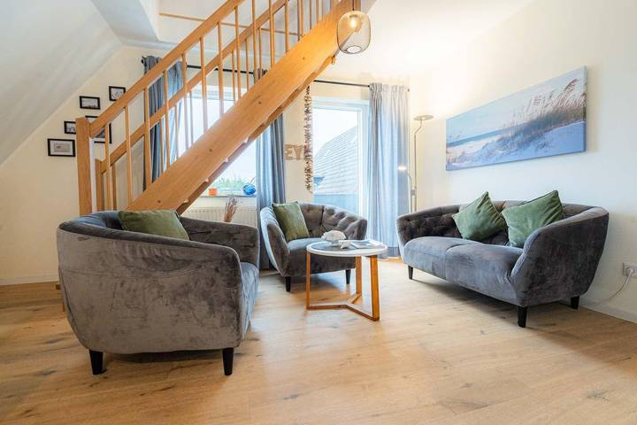 Ganze Ferienwohnung, Wohnung Og rechts "Anker" (Id 482) in St. Peter-Bad, St. Peter-Ording