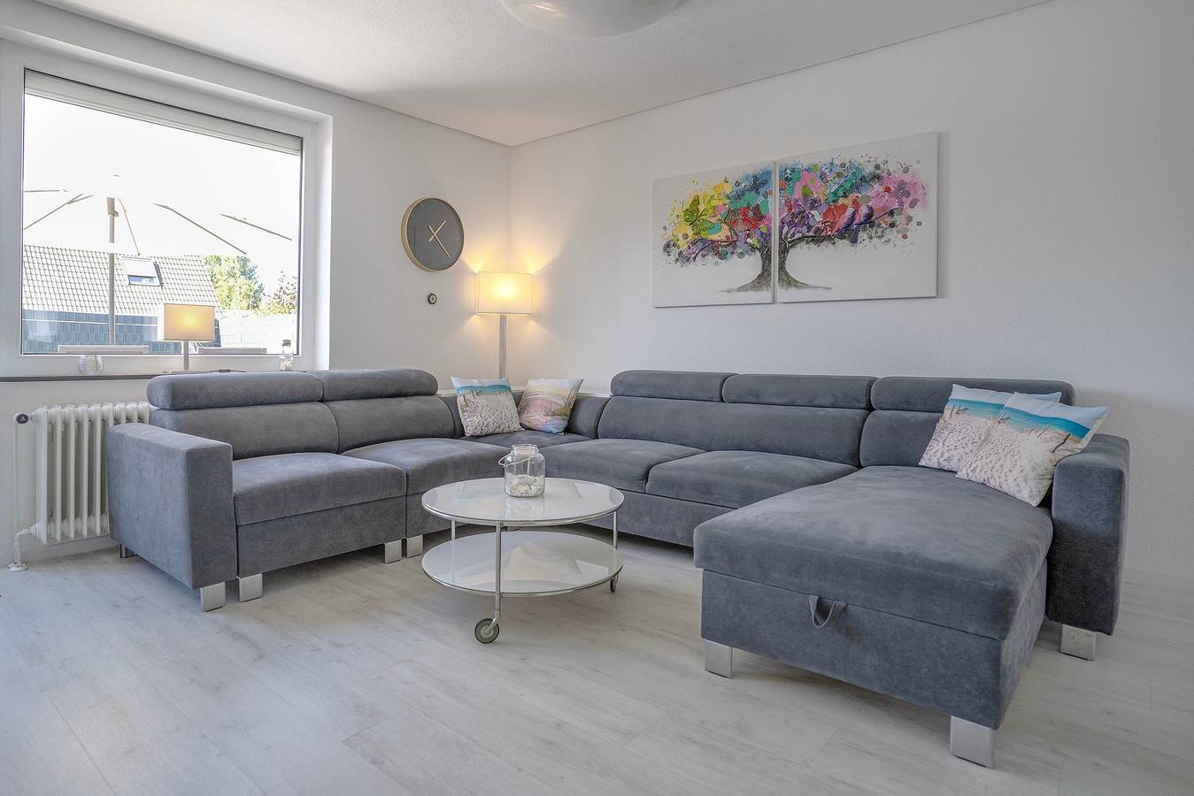 Ferienhaus 'Am See' mit privatem Garten und Wlan in Hage, Norden und Umgebung