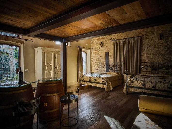 Chambre d’hôte pour 3 personnes, avec piscine et jardin, animaux acceptés à San Gimignano - 2