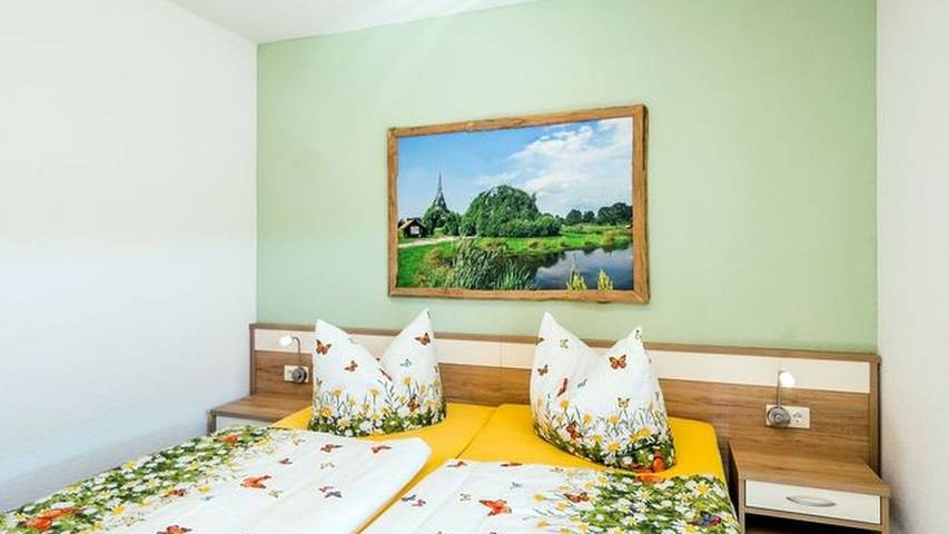 Ferienwohnung für 4 Personen, mit Garten