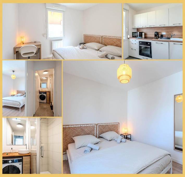 Gîte pour 4 personnes, avec balcon à Ville-la-Grand - 4