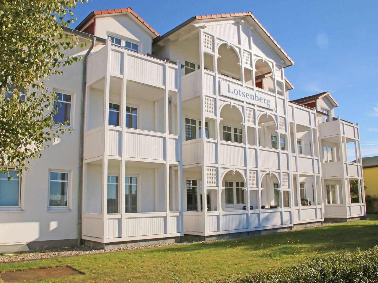 Ganze Ferienwohnung, F: Seemann Appartement Whg. C14 mit Balkon in Thiessow, Mönchgut