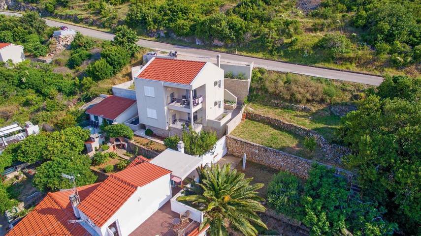 Ferienwohnung für 4 Personen, mit Ausblick und Garten, mit Haustier