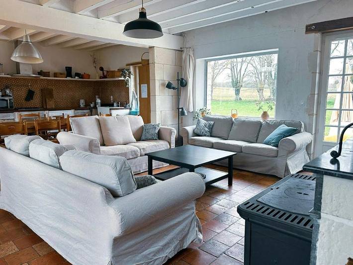 Location de vacances pour 14 personnes, avec terrasse, animaux acceptés à Villentrois - 3