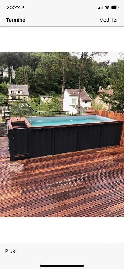 Maison de vacances pour 7 personnes, avec terrasse et piscine - 1