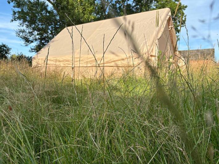 Camping für 2 Personen, mit Garten und Ausblick - 1