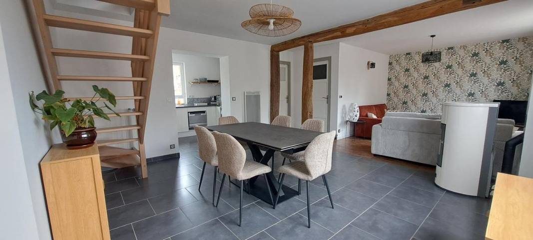 Maison de vacances pour 6 personnes, avec Terrasse ainsi que Jardin et Vue