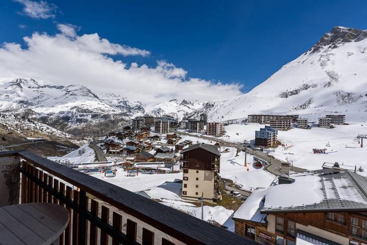 Chalet pour 6 personnes, avec balcon à Tignes