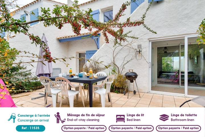 Location de vacances pour 8 personnes, avec terrasse et jardin, animaux acceptés à La Guérinière - 2