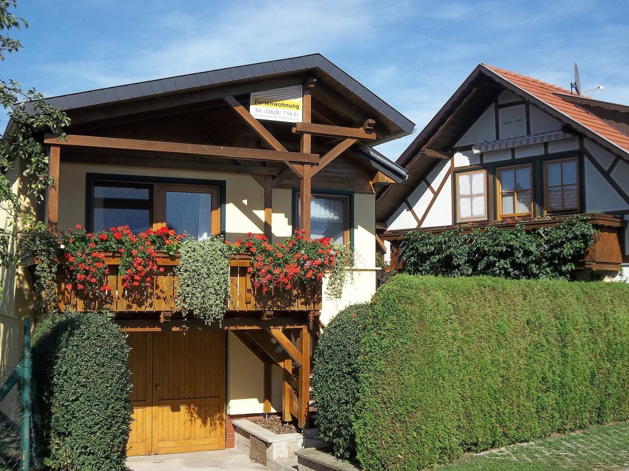 Apartamento vacacional entero, Ferienwohnung Günschmann - Fewo1 mit 1 Wohnr., 1 Schlafr., Kochzeile, Bad/Du+Wc, 39 m² in Wipfratal, Corazón de Turingia