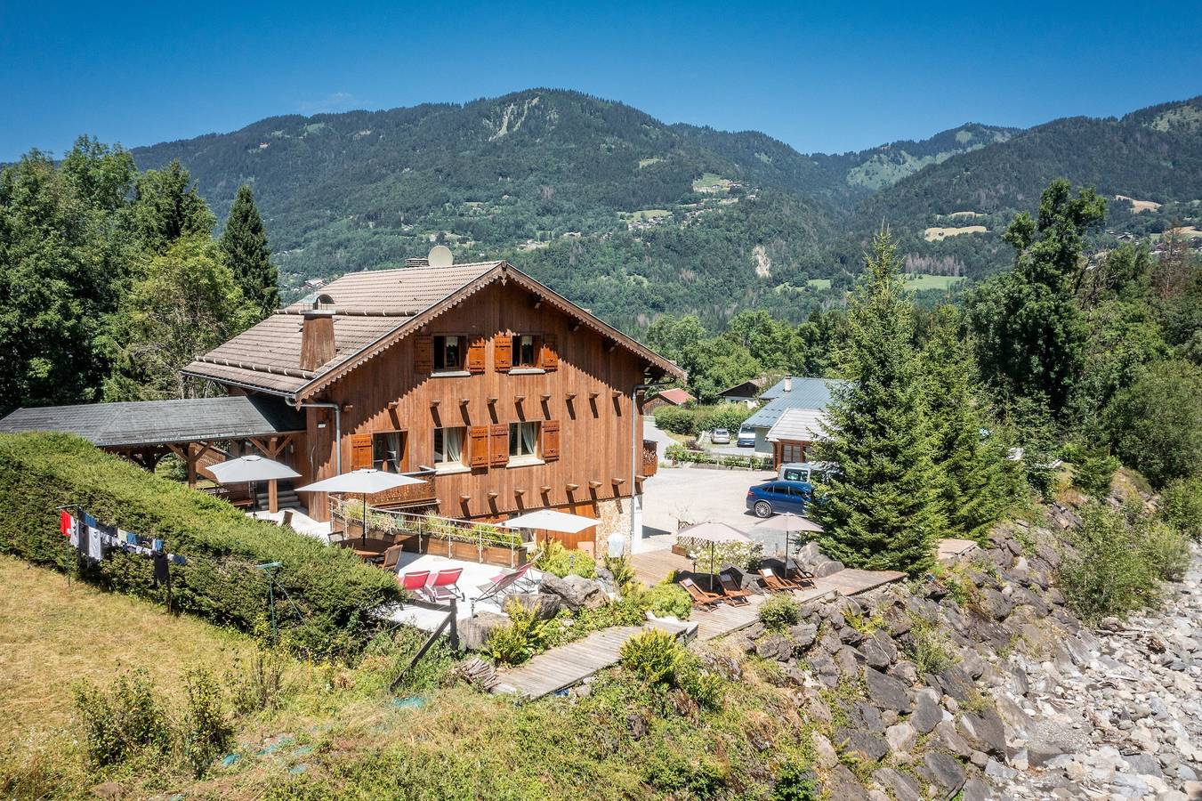 Studio entier, Studio 'Au Rêve Savoyard 2' avec jardin partagé, pour 4 personnes in Station de Morillon, Grand Massif