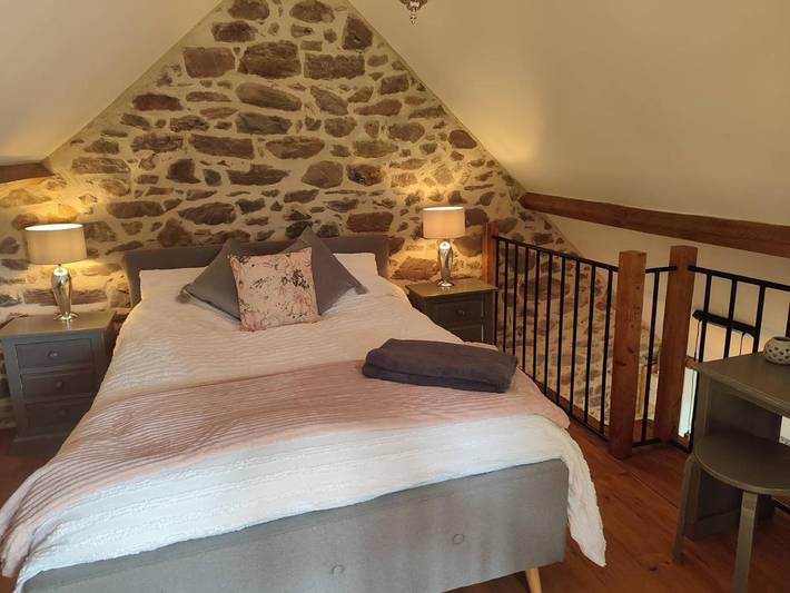 Maison de vacances pour 3 personnes, avec jardin et vue