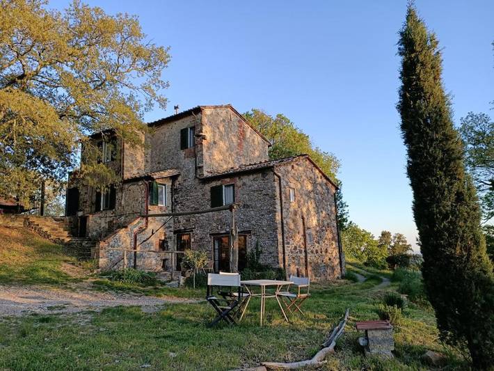 Agriturismo per 2 persone, con Terrazza e Giardino nonché Panorama a Civitella Paganico
